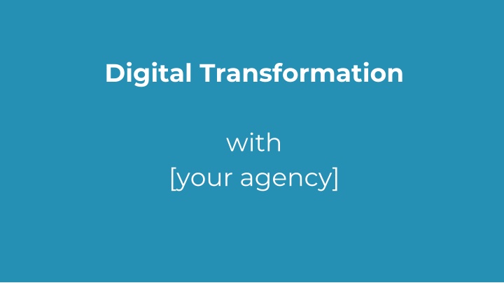 digital transformation