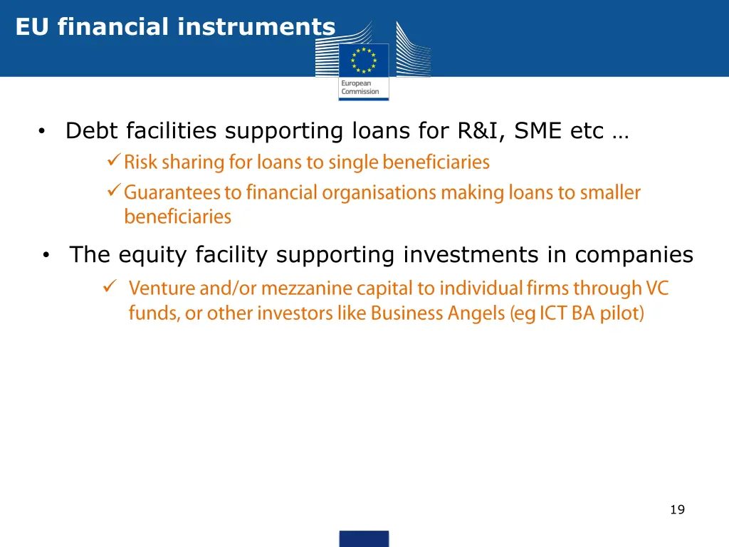 eu financial instruments