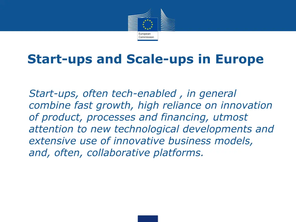 start ups and scale ups in europe