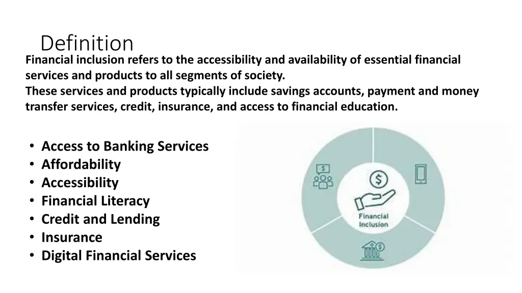 definition financial inclusion refers