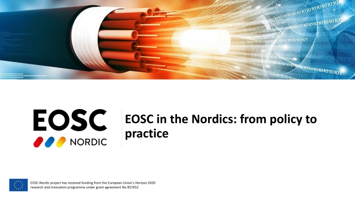 eosc in the nordics from policy to practice