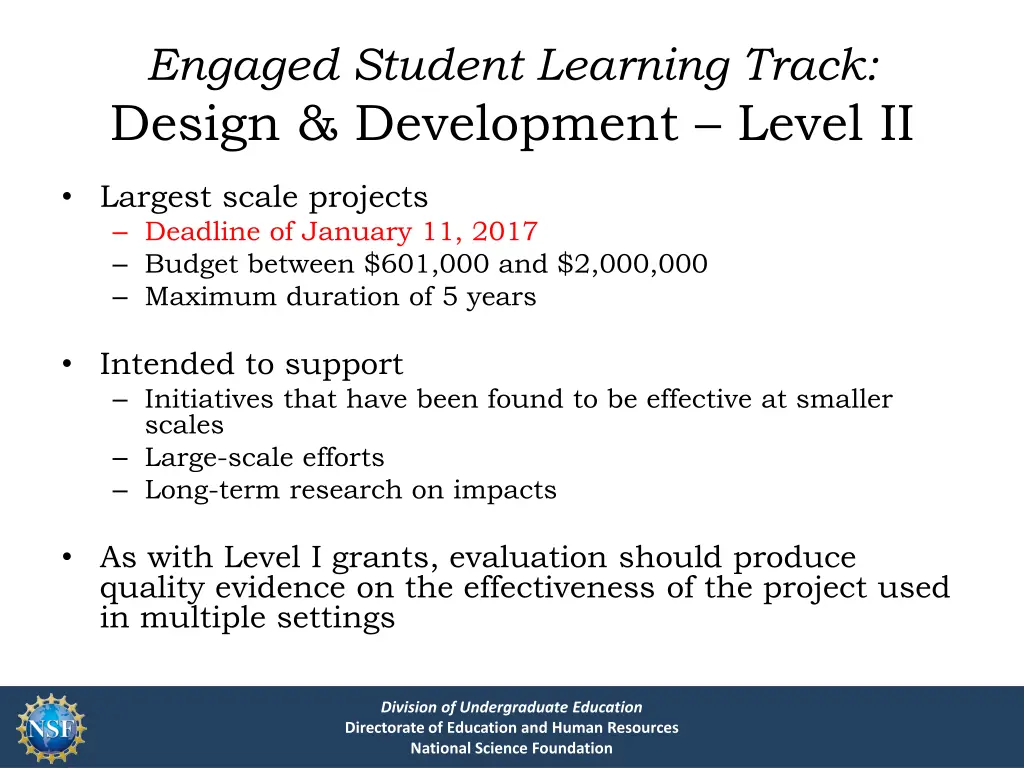 engaged student learning track design development 1