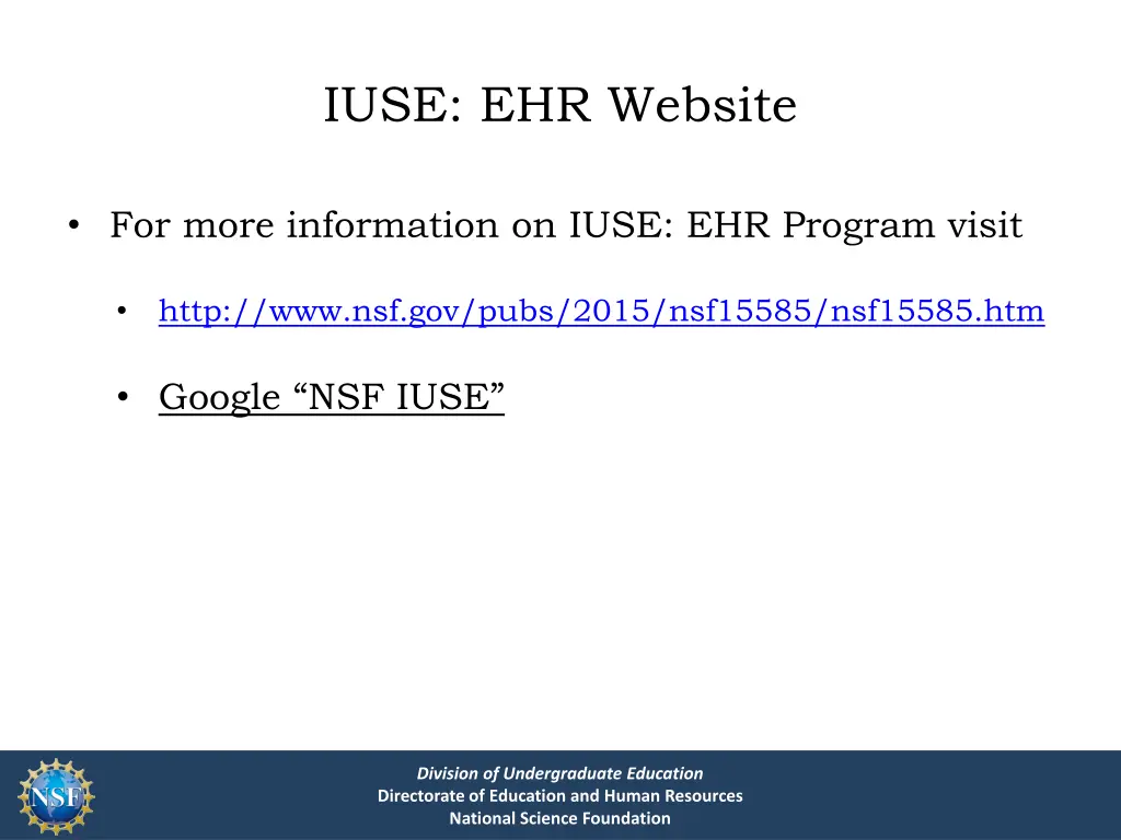 iuse ehr website