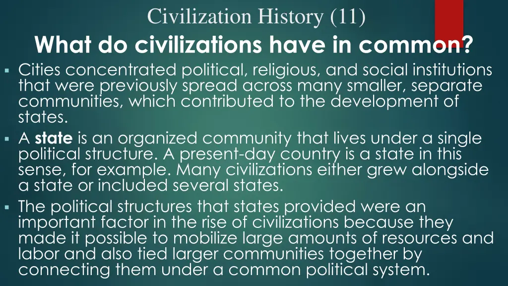 civilization history 11