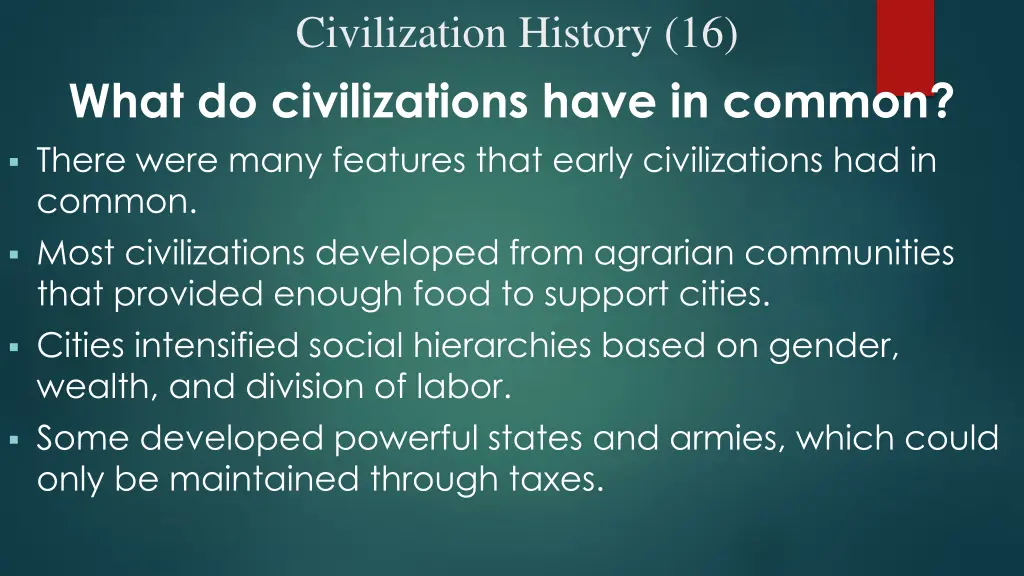 civilization history 16