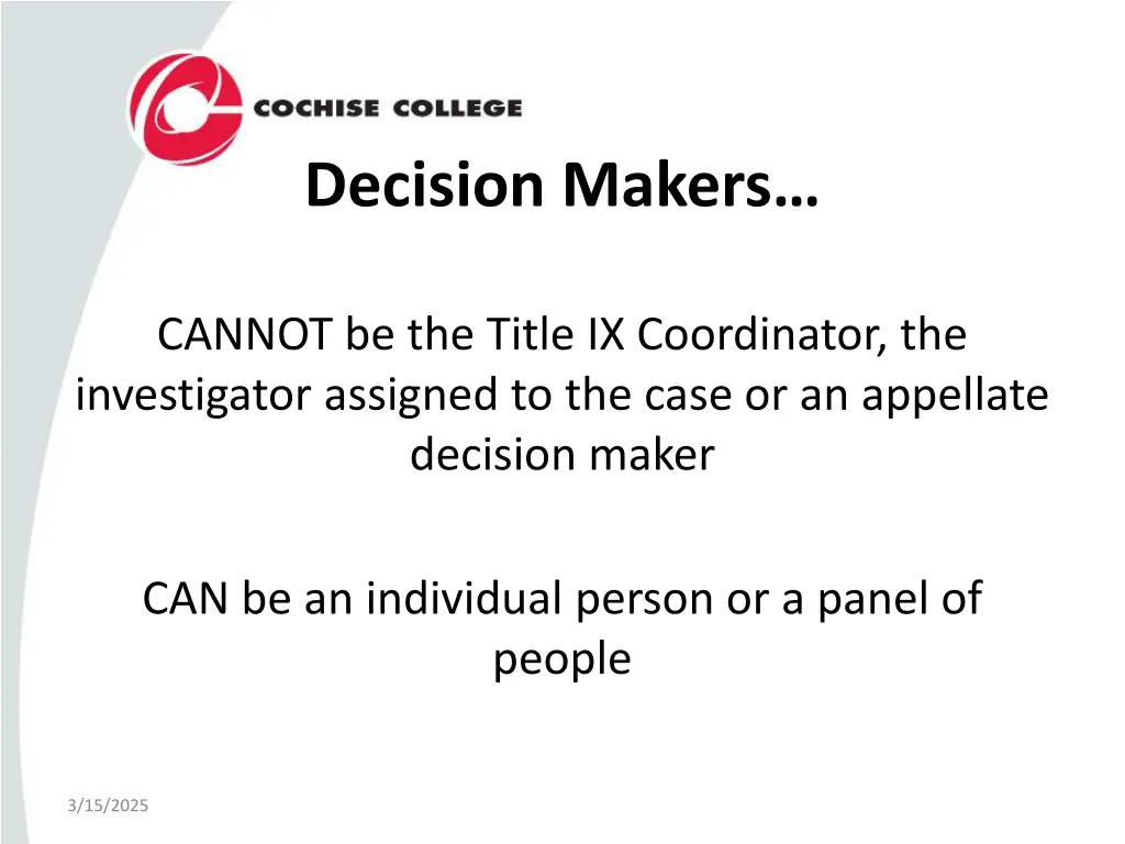 decision makers