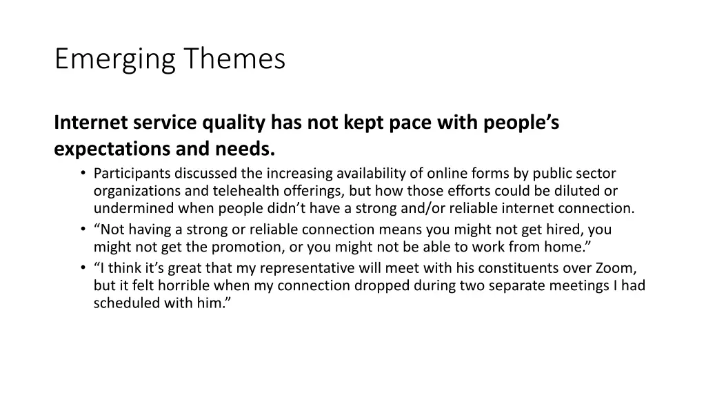 emerging themes 5