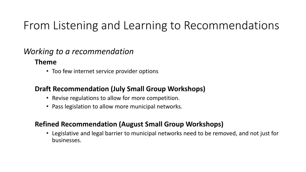 from listening and learning to recommendations 3