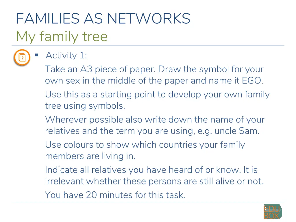families as networks 5