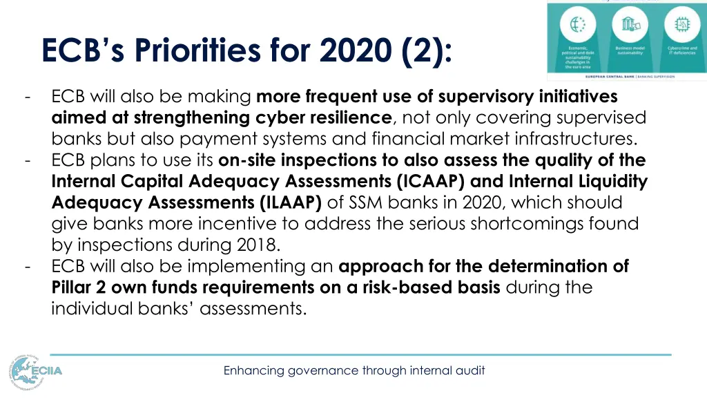 ecb s priorities for 2020 2