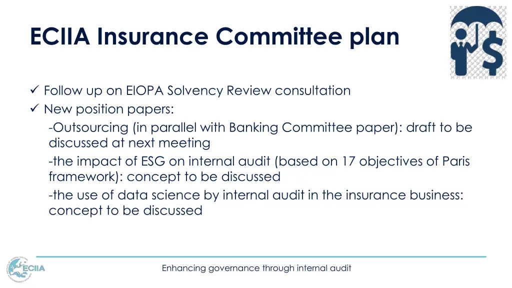 eciia insurance committee plan