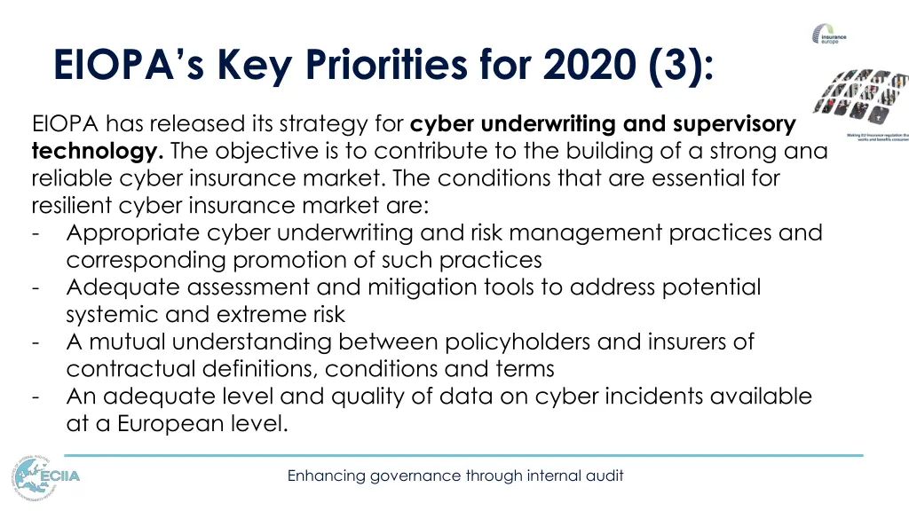 eiopa s key priorities for 2020 3