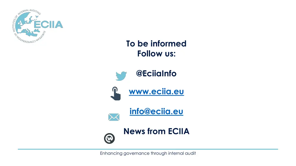 to be informed follow us