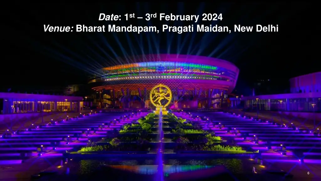 date 1 st 3 rd february 2024 venue bharat