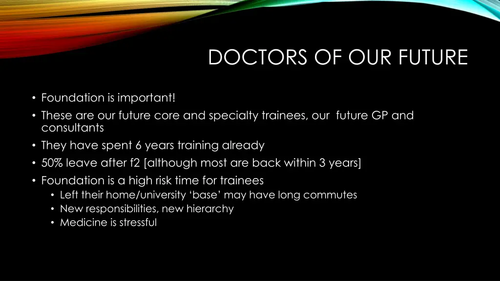 doctors of our future