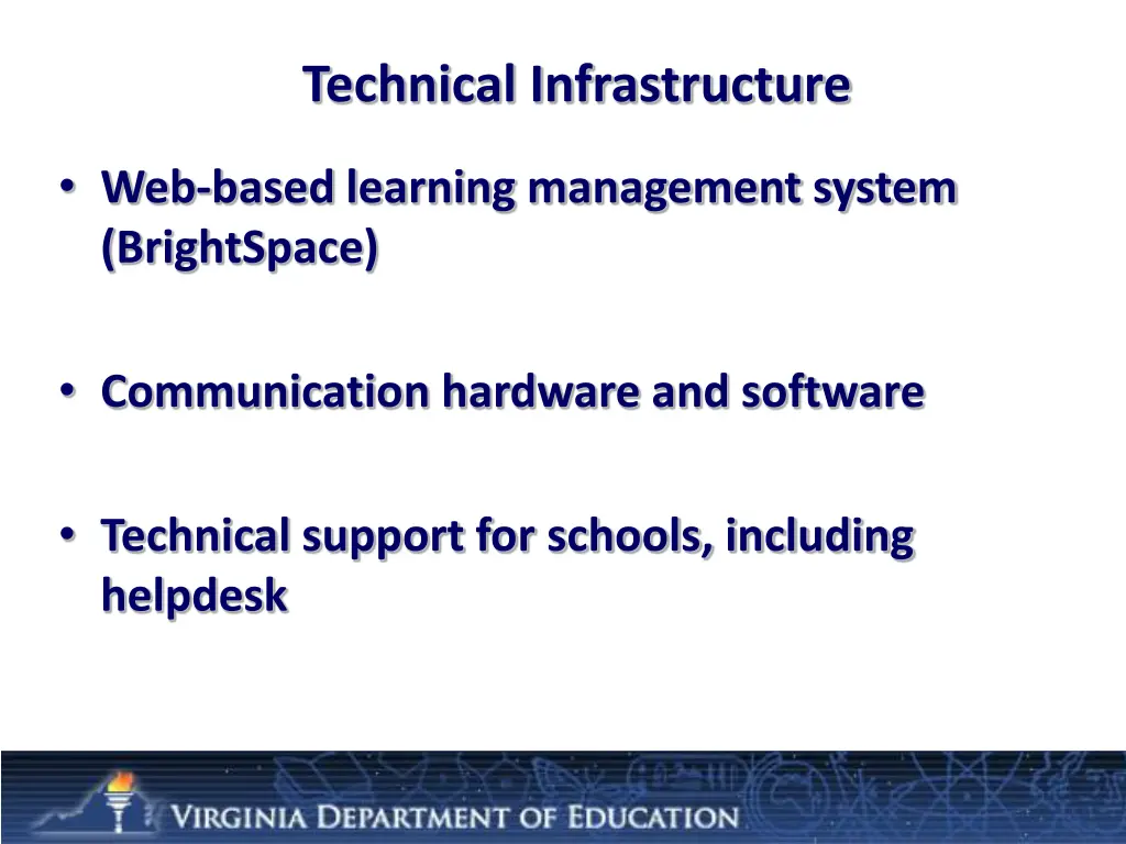 technical infrastructure
