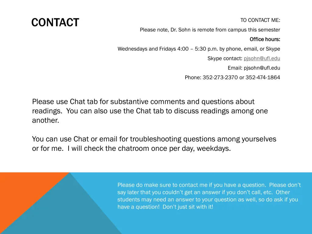 contact