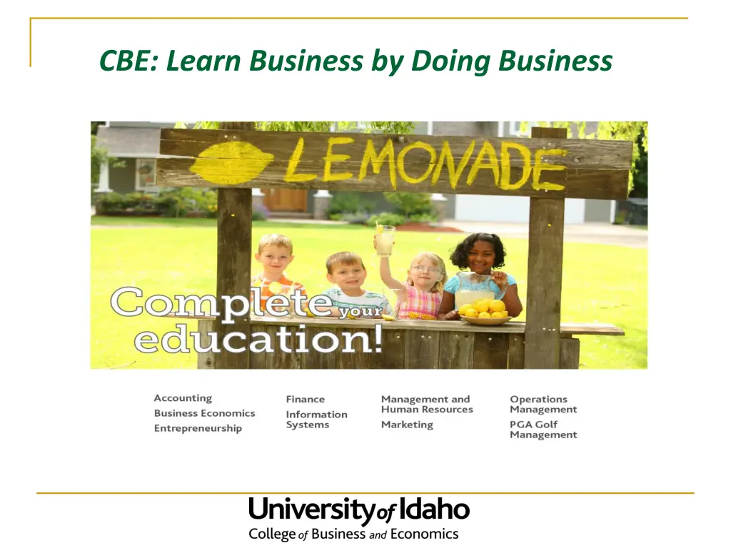 cbe learn business by doing business