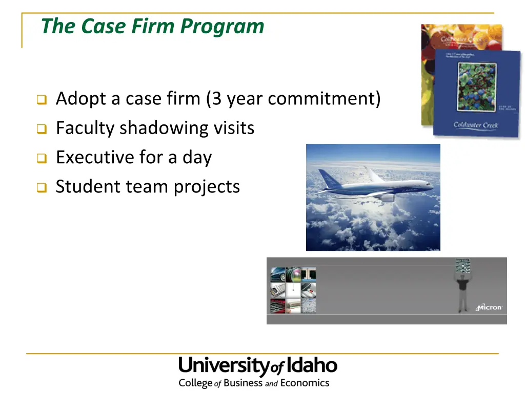the case firm program