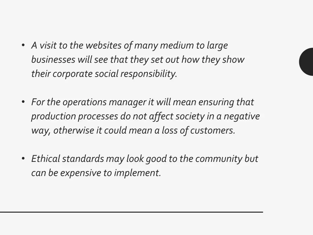 a visit to the websites of many medium to large