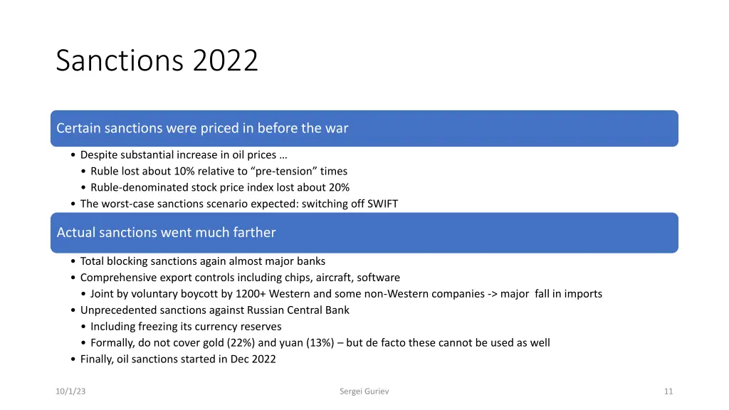 sanctions 2022