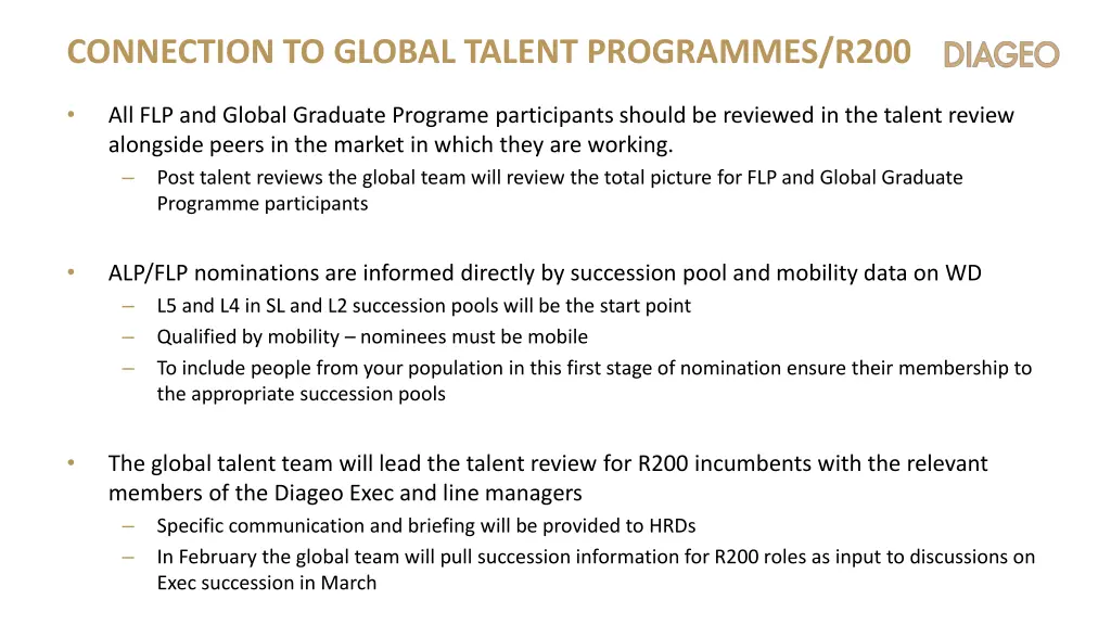 connection to global talent programmes r200
