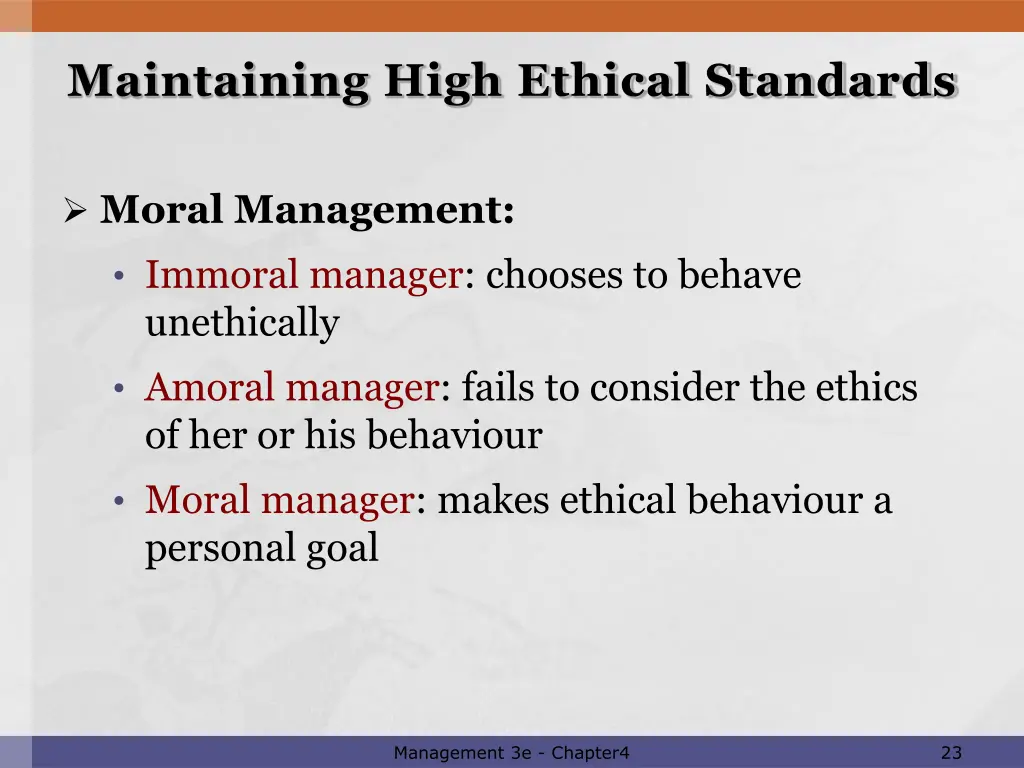 maintaining high ethical standards 4