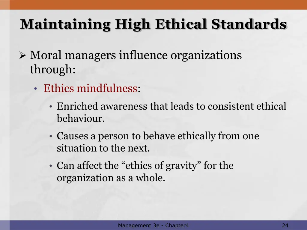 maintaining high ethical standards 5
