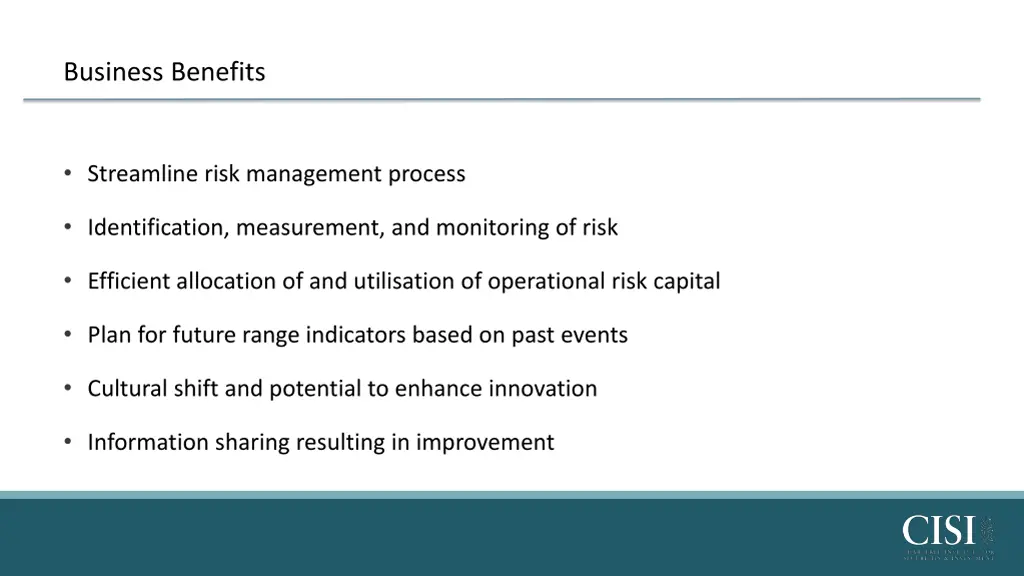 business benefits