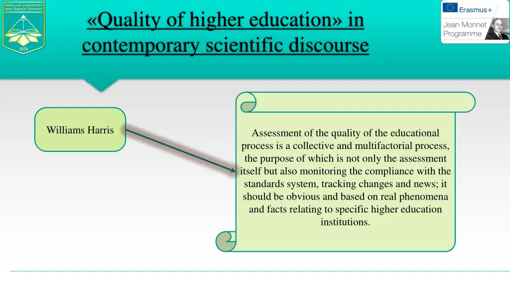 quality of higher education in contemporary
