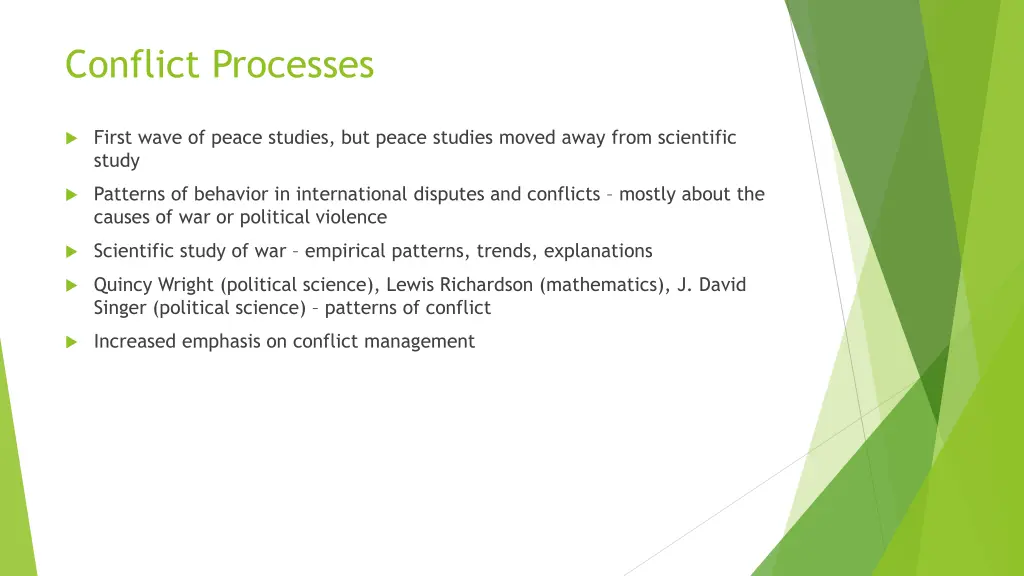 conflict processes 1