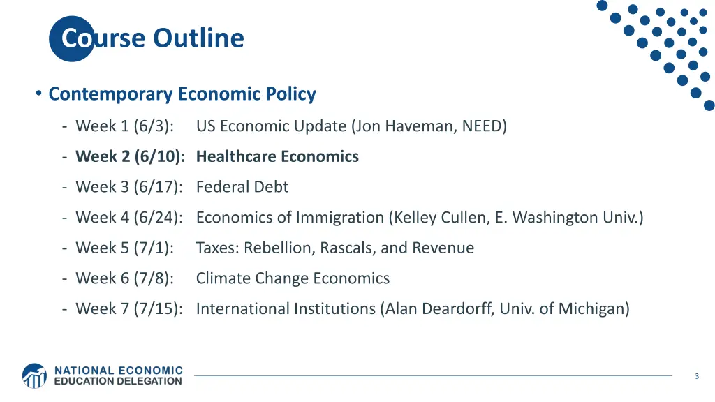 course outline