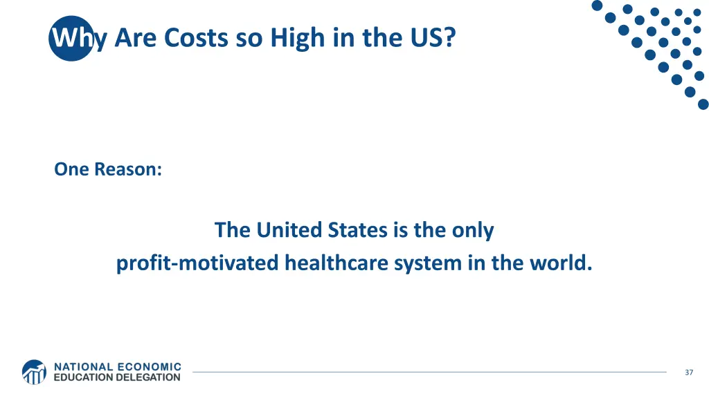 why are costs so high in the us