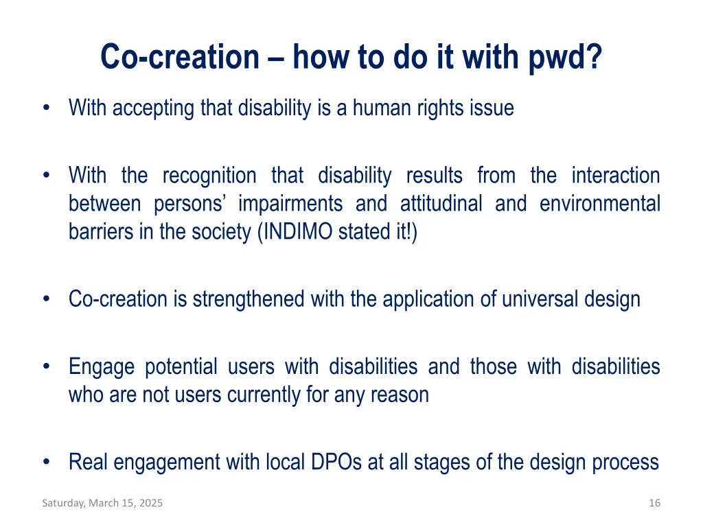 co creation how to do it with pwd