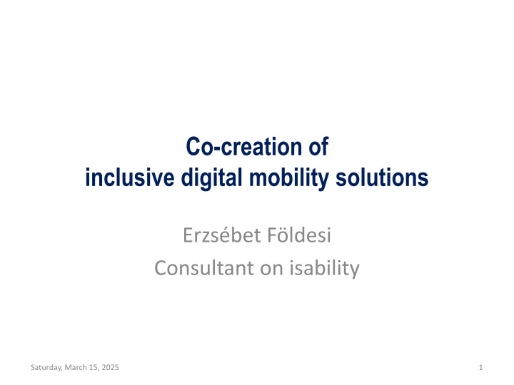 co creation of