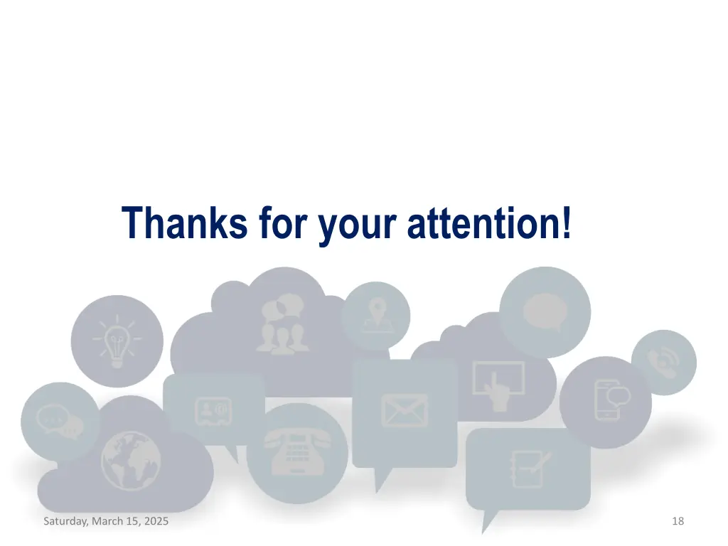 thanks for your attention