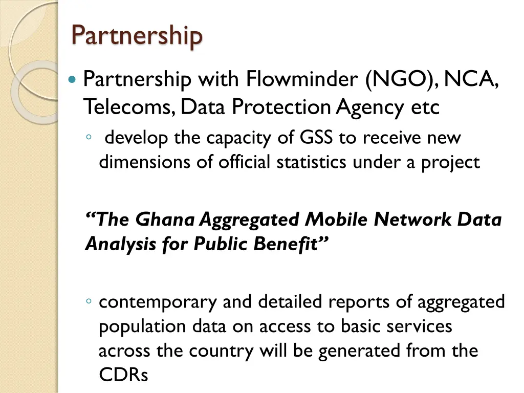 partnership