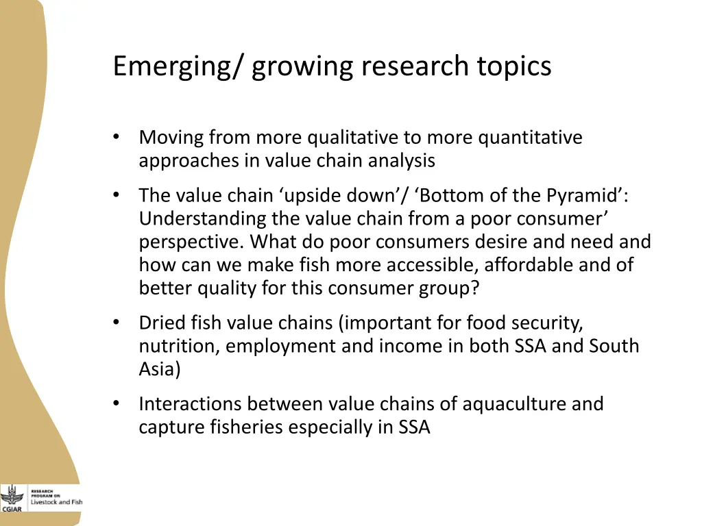 emerging growing research topics