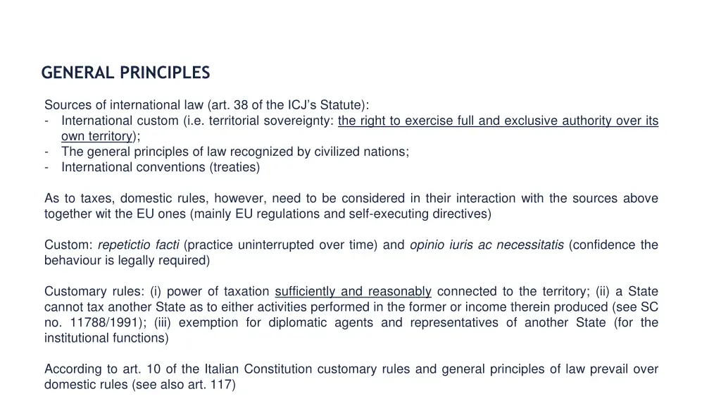 general principles 1