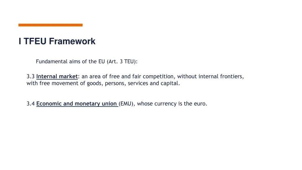 i tfeu framework