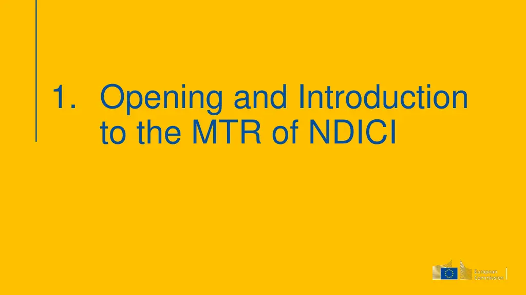 1 opening and introduction to the mtr of ndici