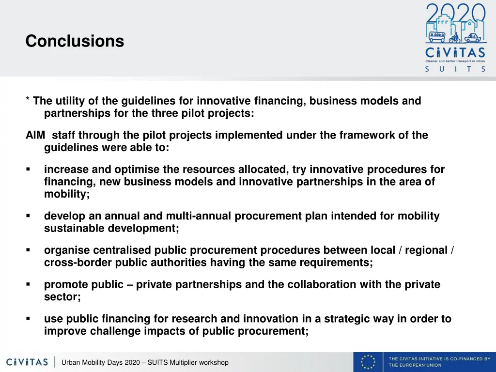 conclusions