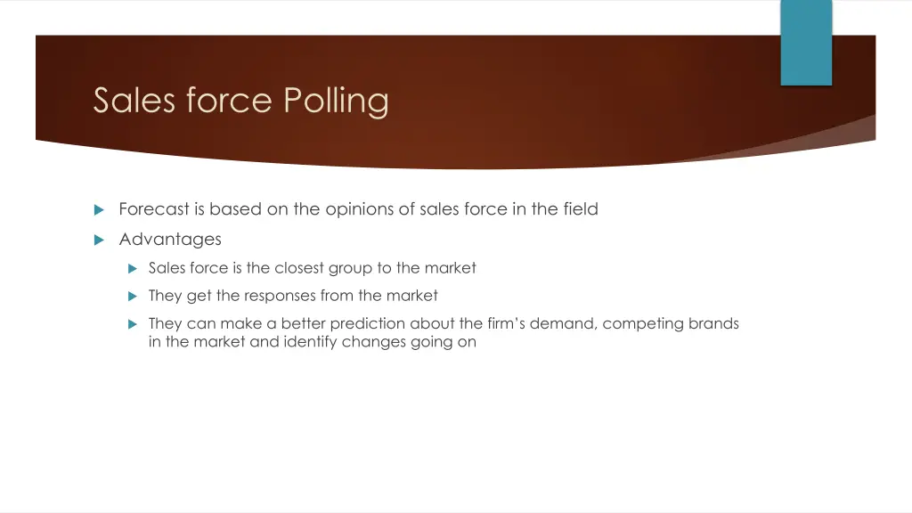 sales force polling