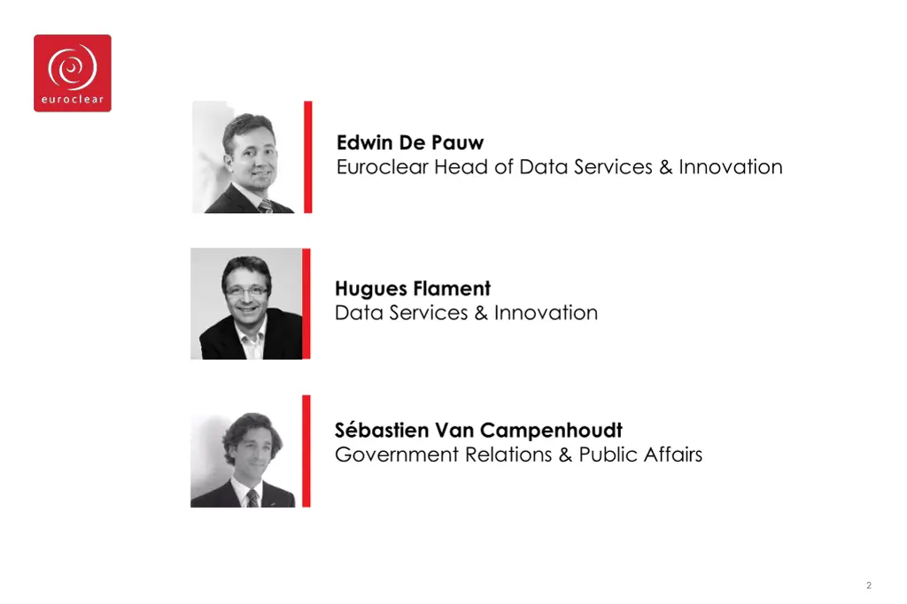 edwin de pauw euroclear head of data services