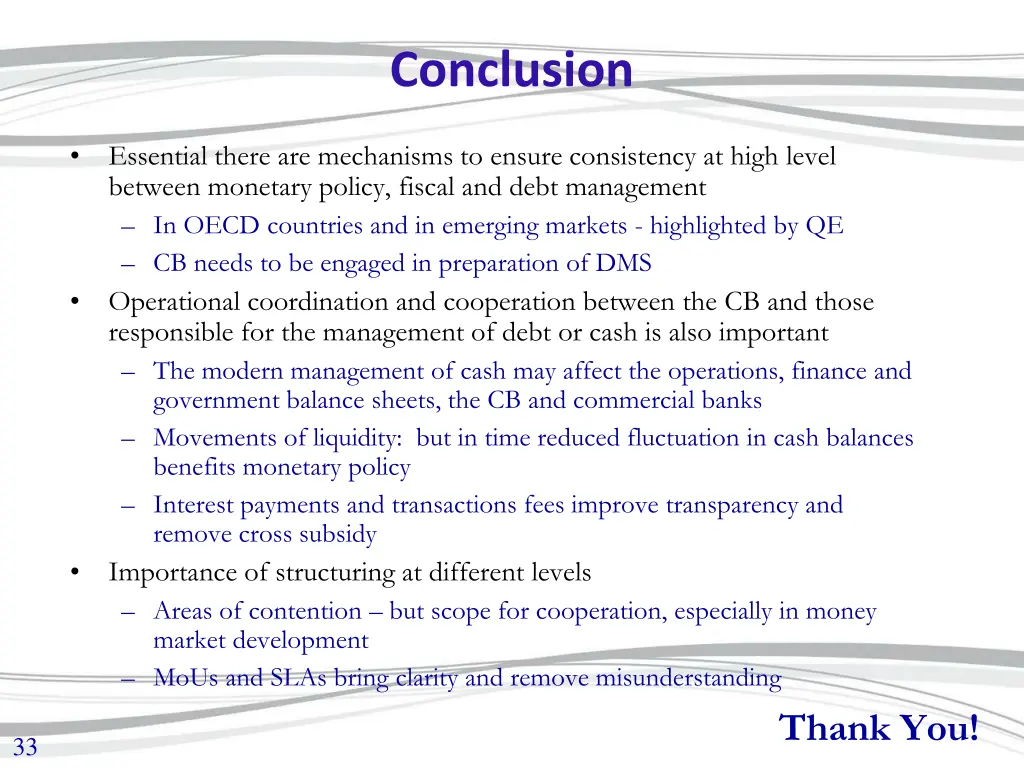 conclusion