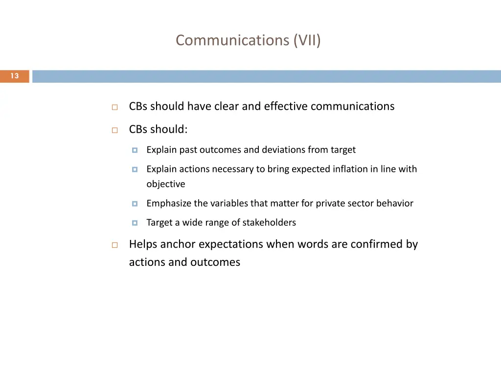 communications vii