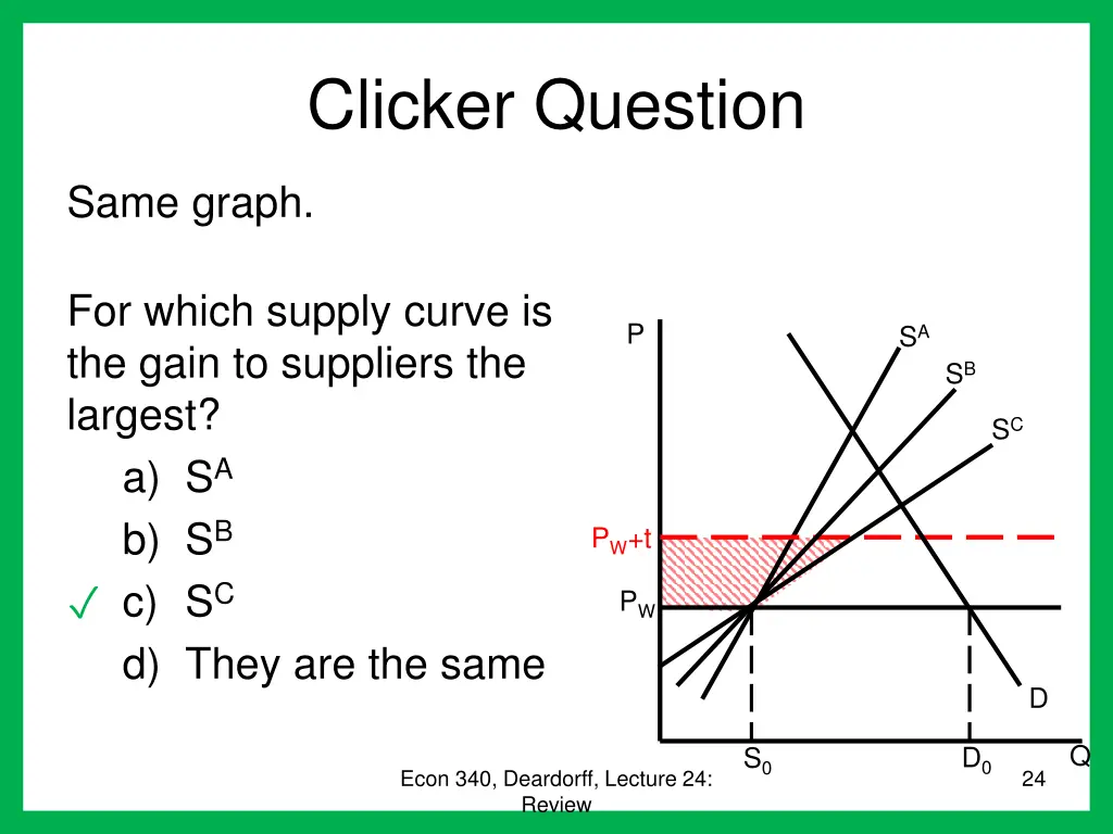 clicker question 11