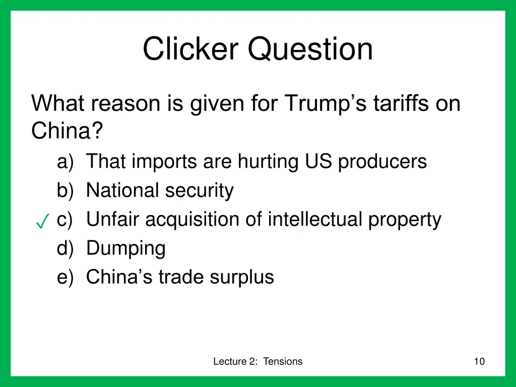 clicker question 3
