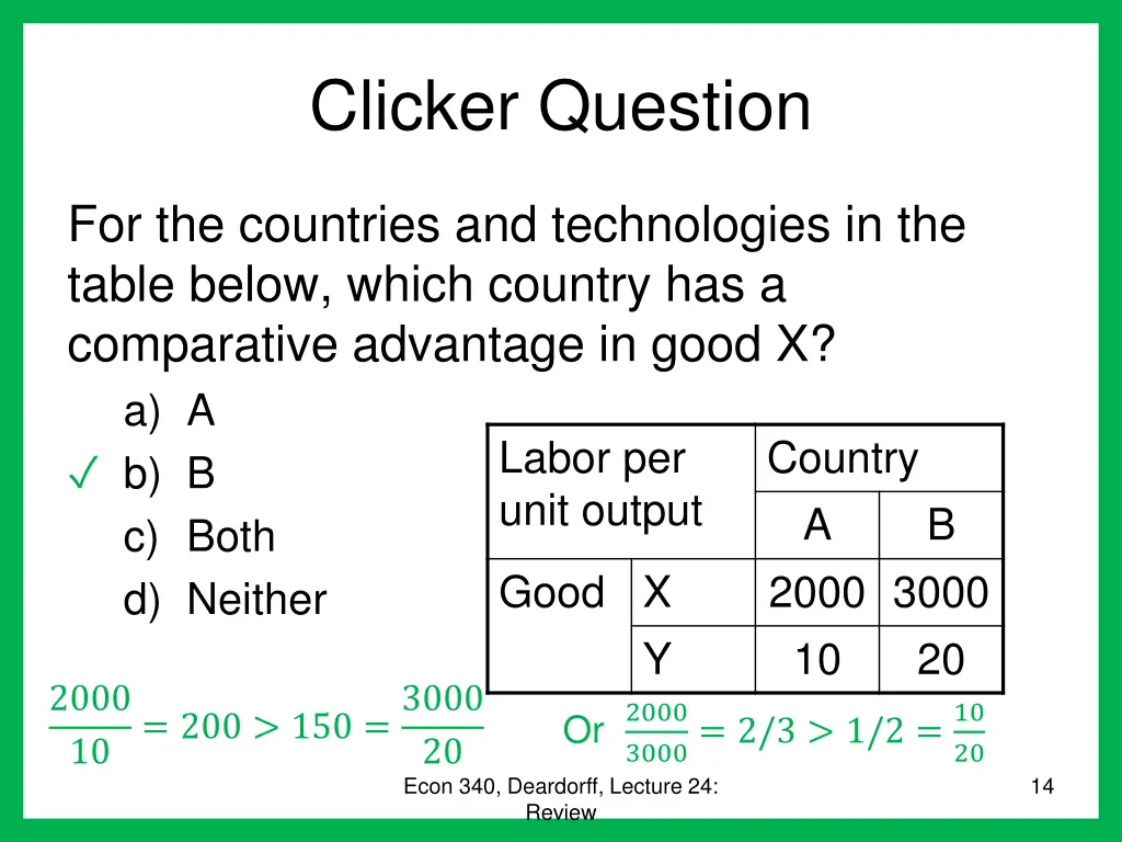 clicker question 5