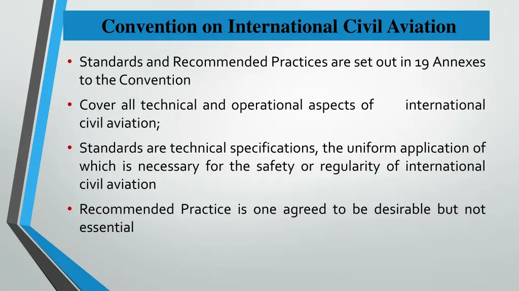 convention on international civil aviation 2